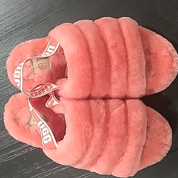 Ugg slides (Coral) - Picture 1 of 5
